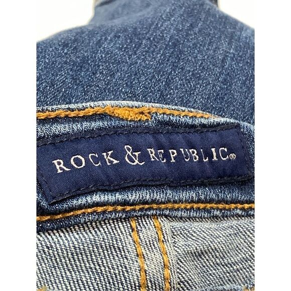Rock & Republic Indee Boyfriend Jean R012453 Size 10 - Picture 2 of 8
